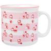 Silver Buffalo Sanrio Hello Kitty and Friends Gudetama Lazy Egg Sailing Ceramic Camper Mug, 20 Ounces(Hello Kitty Strawberry Milk)