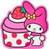 Silver Buffalo Sanrio Hello Kitty and Friends Large Die Cut MDF Box Wall Sign Featuring My Melody, 7” x 1.2” x 7”