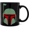 Silver Buffalo Star Wars Stormtrooper Expressions Ceramic Mug, 14 Ounces(20oz Boba Fett Helmet)
