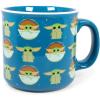 Silver Buffalo Star Wars The Coffee is Strong In This One Ceramic Camper-Style Coffee Mug, 20-Ounces(Repeat Poses)