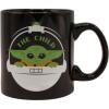 Silver Buffalo Star Wars The Mandalorian Child Nom Jumbo Curved Ceramic Mug, 25-Ounces, 1 Count (Pack of 1)(The Child)
