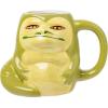 Silver Buffalo Star Wars The Mandalorian Child Seated Ceramic 3D Sculpted Mug, 20-Ounces(Star War Jabba)