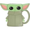 Silver Buffalo Star Wars The Mandalorian Child Seated Ceramic 3D Sculpted Mug, 20-Ounces(The Child 3D Sculpted)