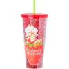 Silver Buffalo Strawberry Shortcake Confetti Cold Cup, 32 Ounces(Multicolor)