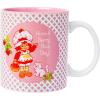 Silver Buffalo Strawberry Shortcake and Custard “Have a Berry Nice Day” Ceramic Mug, 20 Ounces(Pink/Multi)