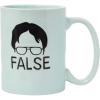 Silver Buffalo The Office Title Sign Ceramic Mug, 20 Ounce(Dwight Silo False)