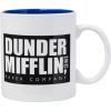Silver Buffalo The Office Title Sign Ceramic Mug, 20 Ounce(Mission Statement)
