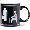 Silver Buffalo The Office Title Sign Ceramic Mug, 20 Ounce(The Office Logo)