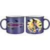 Silver Buffalo The Powerpuff Girls Featuring Bubbles, Blossom, and Buttercup Townsville Ceramic Camper Mug, 20 Ounces(Multicolor)