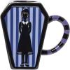 Silver Buffalo Wednesday Addams Give Me a Hand Ceramic Camper Mug, 20 Ounces(Wednesday Addams)
