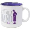Silver Buffalo Wednesday Addams Give Me a Hand Ceramic Camper Mug, 20 Ounces(Wednesday Give Me a Hand)