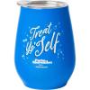 Silver Buffalo Winnie The Pooh Up and Away Double Wall Stainless Steel Stemless Tumbler w/Lid, 10-Ounces(Parks and Recreation)