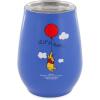 Silver Buffalo Winnie The Pooh Up and Away Double Wall Stainless Steel Stemless Tumbler w/Lid, 10-Ounces(Winnie The Pooh)