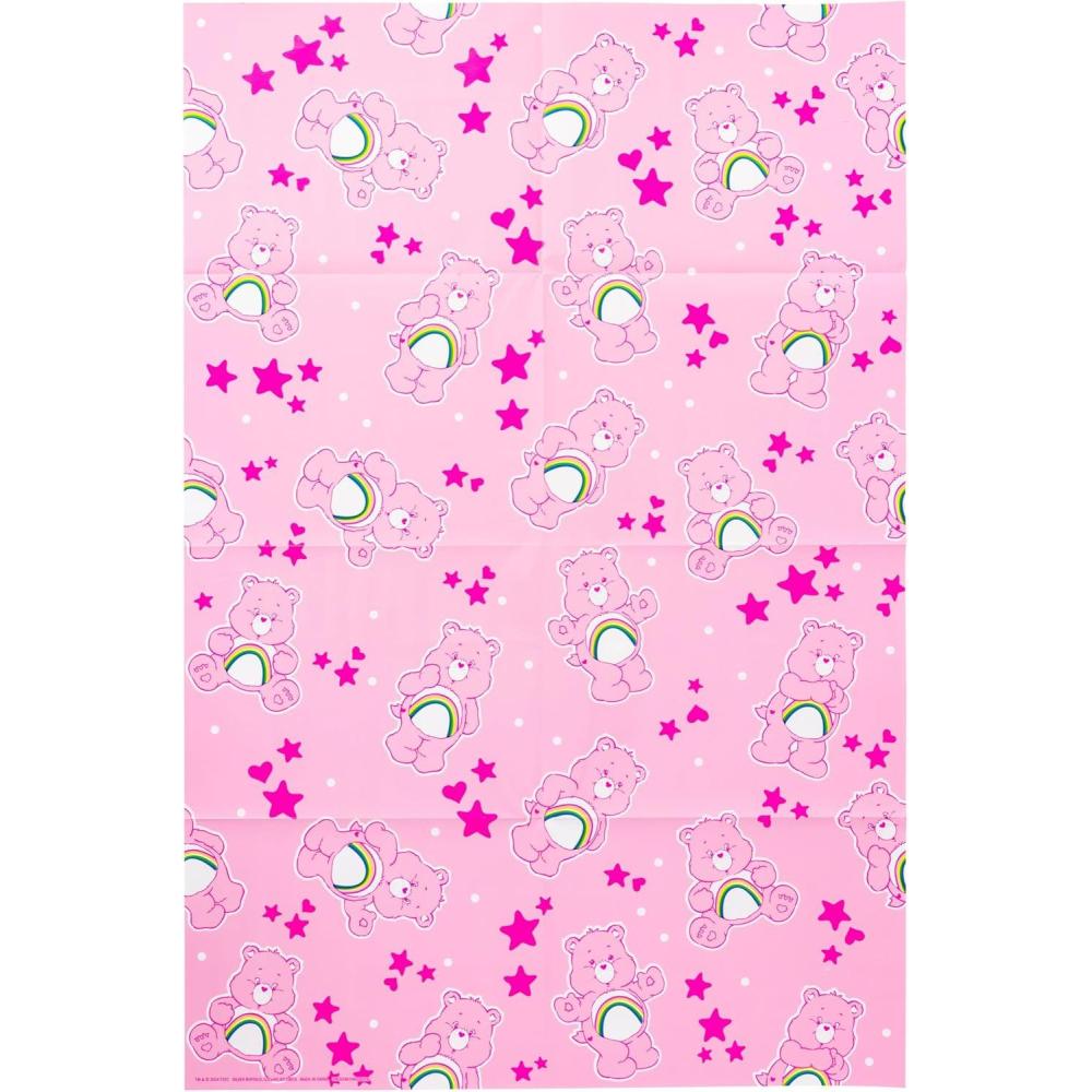 imageSilver Buffalo IT 12 Count Horror Printed Wrapping Paper Featuring Pennywise 20quot x 30quotCheer Bear Care Bears