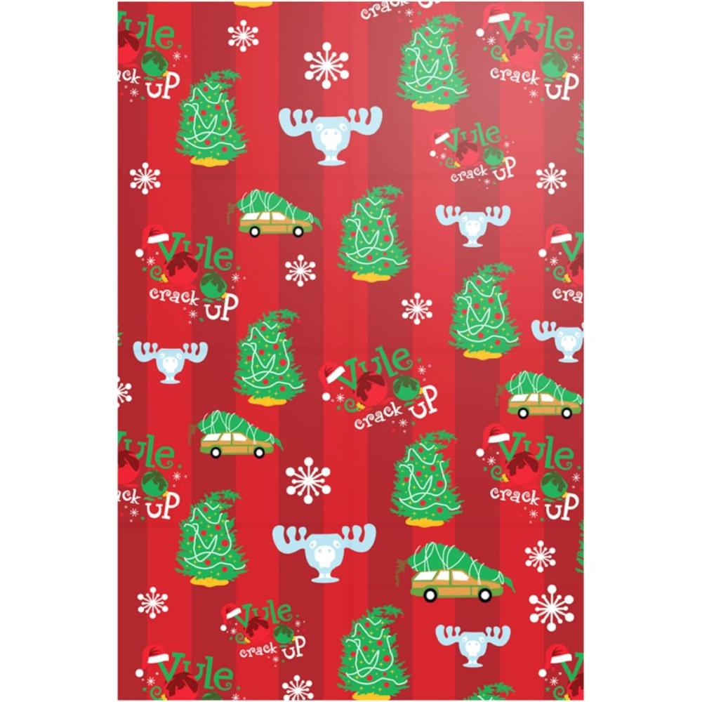imageSilver Buffalo IT 12 Count Horror Printed Wrapping Paper Featuring Pennywise 20quot x 30quotChristmas Vacation