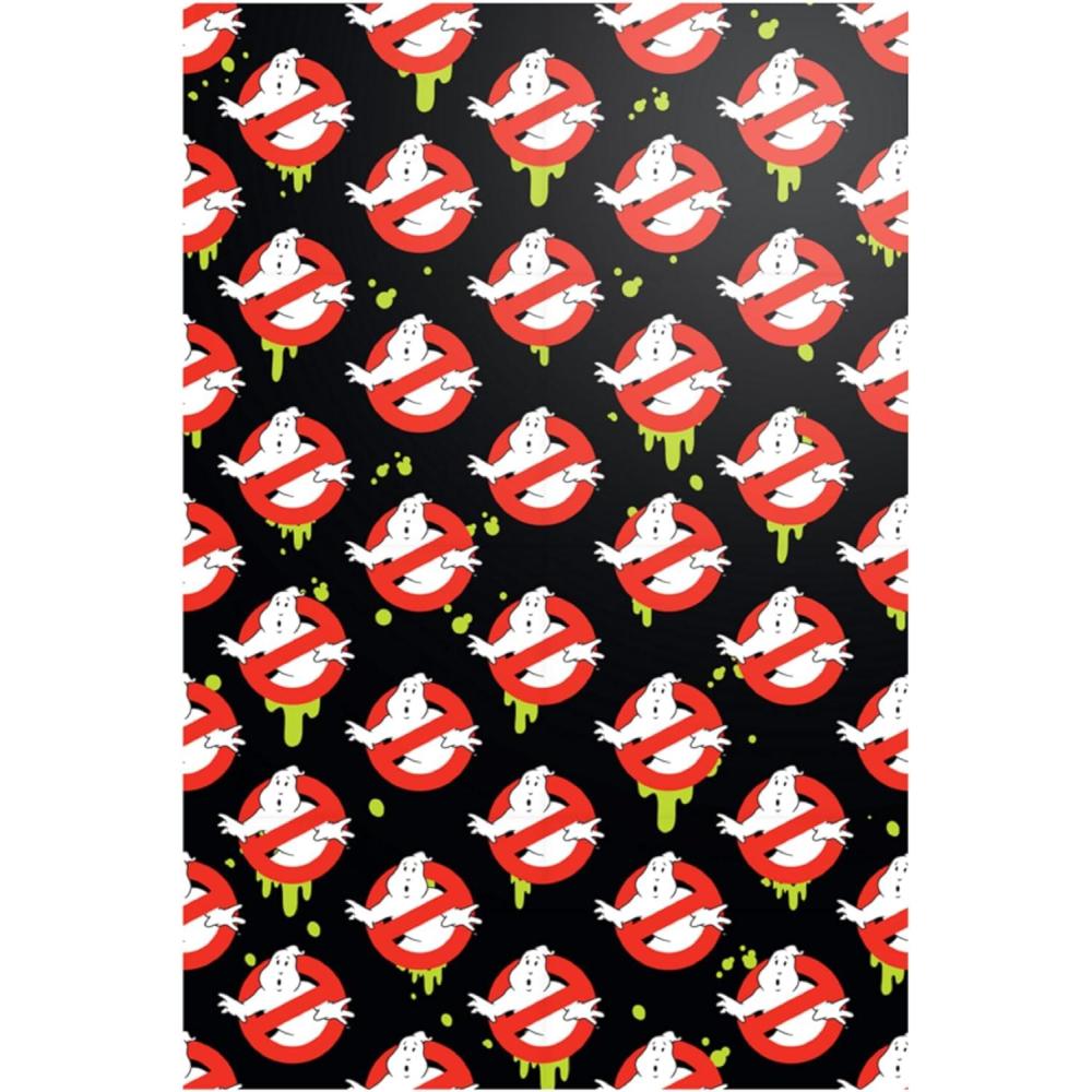 imageSilver Buffalo IT 12 Count Horror Printed Wrapping Paper Featuring Pennywise 20quot x 30quotGhostbusters
