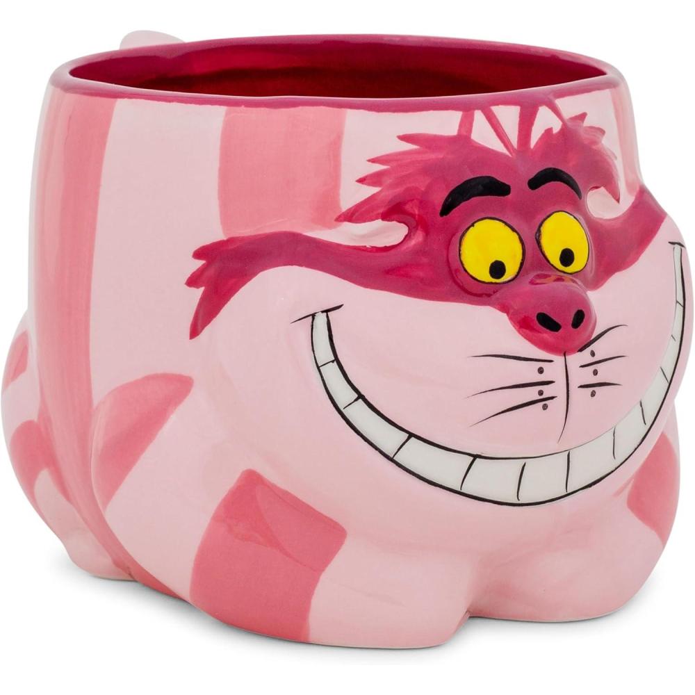 imageSilver Buffalo SpongeBob SquarePants 3D Sculpted Ceramic Mug 20 OuncesCheshire Cat
