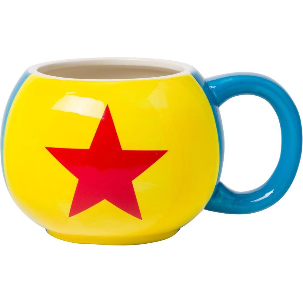 imageSilver Buffalo SpongeBob SquarePants 3D Sculpted Ceramic Mug 20 OuncesPixar Ball Star