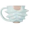 Silver Buffalo Cartoon Network’s Rick and Morty’s Rick Face Ceramic 3D Sculpted Mug, 20-Ounce, Gray