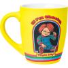 Silver Buffalo Chucky Vintage Comic Hi I’m Chucky Soft Touch 25oz Jumbo Curved Ceramic Mug(Yellow/Multi)