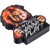 Silver Buffalo Chucky Wanna Play Mug Shot Large Die Cut MDF Box Wall Sign