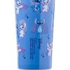 Silver Buffalo Disney Lilo and Stitch Double Walled Stainless Steel Tumbler Featuring Angel and Stitch, 22 Ounces