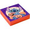 Silver Buffalo Disney Lilo and Stitch Halloween Glitter Box Wall Sign Featuring Stitch, 6″ x 6″ x 1.5″