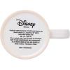 Silver Buffalo Disney Micky Minnie Heart Glitter Ceramic Coffee Mug, 14 Ounces(Brewtiful Morning)