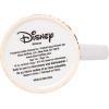 Silver Buffalo Disney Micky Minnie Heart Glitter Ceramic Coffee Mug, 14 Ounces(Mickey Mouse Face Pattern)
