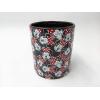 Silver Buffalo Disney Micky Minnie Heart Glitter Ceramic Coffee Mug, 14 Ounces(Minnie Mouse Face Pattern)