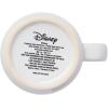 Silver Buffalo Disney Micky Minnie Heart Glitter Ceramic Coffee Mug, 14 Ounces(Peace Love Mickey)