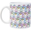 Silver Buffalo Furby Pastel Pattern Pearlescent 20oz Ceramic Mug(Multicolor)
