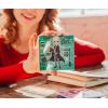 Silver Buffalo Gilmore Girls ‘Luke’s Diner’ Table Glass Coaster Set of 4(Harry Potter Magical Designs)