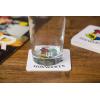 Silver Buffalo Gilmore Girls ‘Luke’s Diner’ Table Glass Coaster Set of 4(Multicolor – Silver Buffalo)