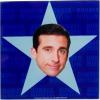 Silver Buffalo Gilmore Girls ‘Luke’s Diner’ Table Glass Coaster Set of 4(The Office Star Faces 4 Pcs Glass)