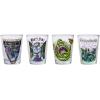 Silver Buffalo Golden Girls Rainbow Grid 4-Pack Mini Glass Set, 1.5 Ounces, Multicolor (GOL64064)(Ghostbusters)