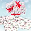 Silver Buffalo IT 12 Count Horror Printed Wrapping Paper Featuring Pennywise, 20″ x 30″(Frosty the Snowman Candy Cane)