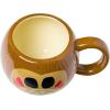 Silver Buffalo Moana Kakamora Face Ceramic 3D Sculpted Mug(Brown/Multi)