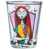 Silver Buffalo Nightmare Before Christmas Jack and Sally Geo Patterns 4pc 1.5oz Mini Glass Set