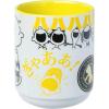 Silver Buffalo Peanuts 2 Pack Ceramic Asian Tea Cup Set Featuring Snoopy, Peppermint Patty, Linus, Marcie, and Charlie Brown, 12 Ounces
