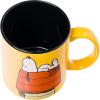 Silver Buffalo Peanuts Halloween Snoopy Trick Or Treat 20oz Ceramic Mug(Orange/Multi)