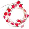 Silver Buffalo Peanuts Snoopy 20ct Decorative String Lights, 7 Feet Long, Warm White LED(Peanuts Snoopy)