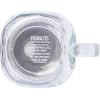 Silver Buffalo Peanuts Snoopy Pattern 21oz Glass Mason Jar w Lid and Straw