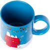 Silver Buffalo Peanuts Snoopy Snowy Dog House Foil 20oz Ceramic Mug