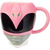 Silver Buffalo Power Rangers Pink Ranger Kimberly Hart 3D Sculpted Ceramic Mug, 20 Ounces