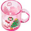 Silver Buffalo Sanrio Hello Kitty Holiday Glitter Glass Coffee Mug, 17.5 Ounces