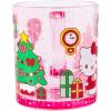 Silver Buffalo Sanrio Hello Kitty Holiday Glitter Glass Coffee Mug, 17.5 Ounces
