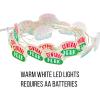 Silver Buffalo Sanrio Hello Kitty Strawberry Dress 20ct Decorative String Lights, 7 Feet Long, Battery Powered (2 AA Batteries Included), Cool White LED, Indoor Use Only(My Melody LED Neon Light)