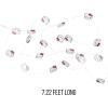 Silver Buffalo Sanrio Hello Kitty Strawberry Dress 20ct Decorative String Lights, 7 Feet Long, Battery Powered (2 AA Batteries Included), Cool White LED, Indoor Use Only(Central Perk)