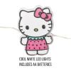 Silver Buffalo Sanrio Hello Kitty Strawberry Dress 20ct Decorative String Lights, 7 Feet Long, Battery Powered (2 AA Batteries Included), Cool White LED, Indoor Use Only(Cinnamoroll)